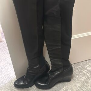 Stuart Weitzman 50/50 over-the-knee wedge boots